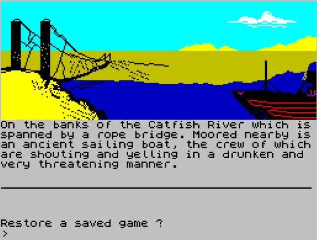 Temple of Terror - ZX Spectrum game screenshot (1987) by US Gold